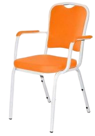 Изображение медицинского стула СТ3 с экокожей Dollaro Orange